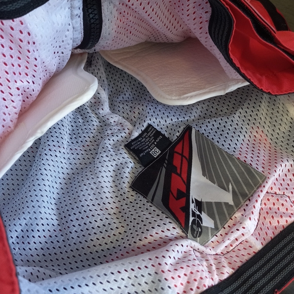 Fly Racing F-16 Motorcross Pants Red/White/Black Size 38 Mens NWT - Picture 8 of 15